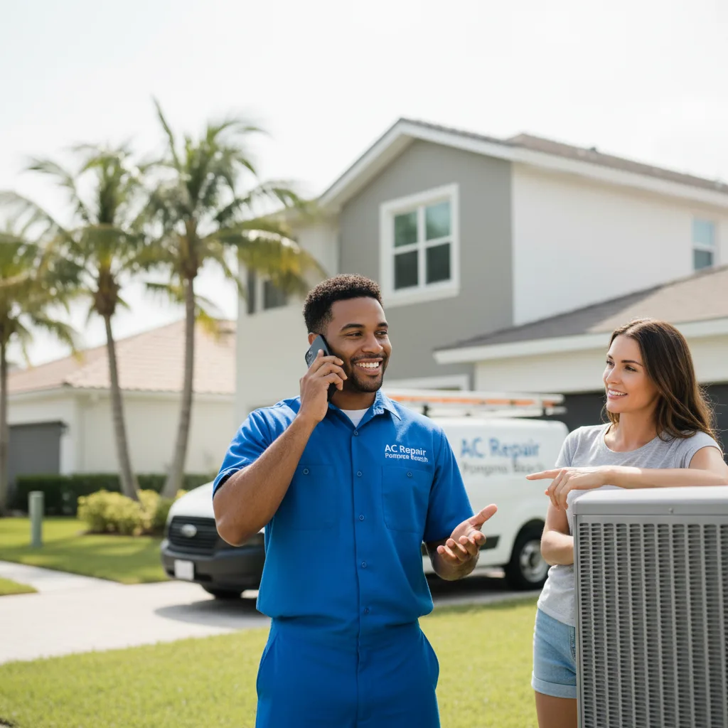 AC Repair Pompano Beach customer support in Hermosa Beach